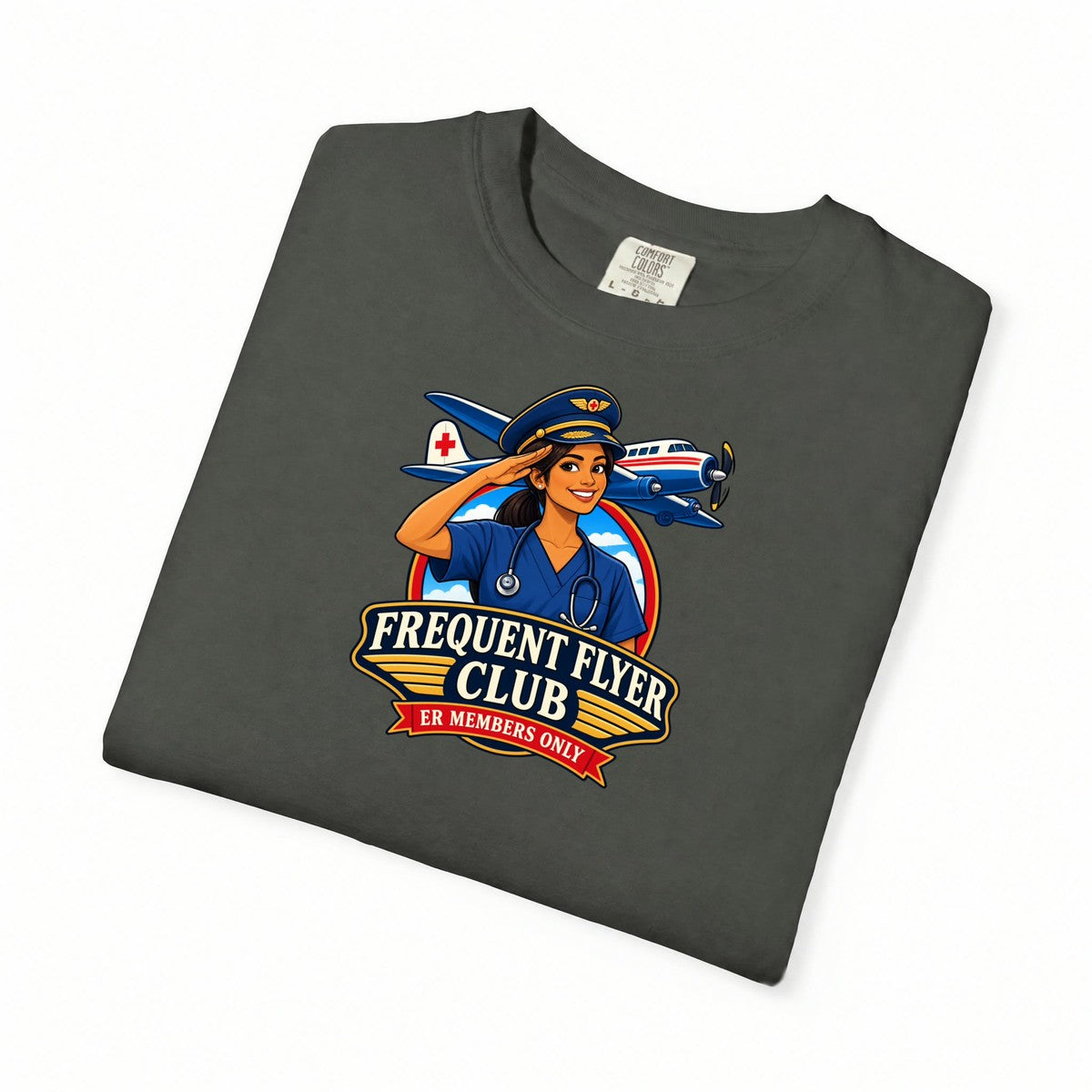 Frequent Flyer Club ER Women's Nurse Tee