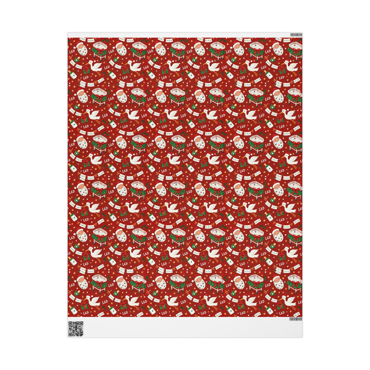Labor and Delivery Nurse Christmas Wrapping Paper