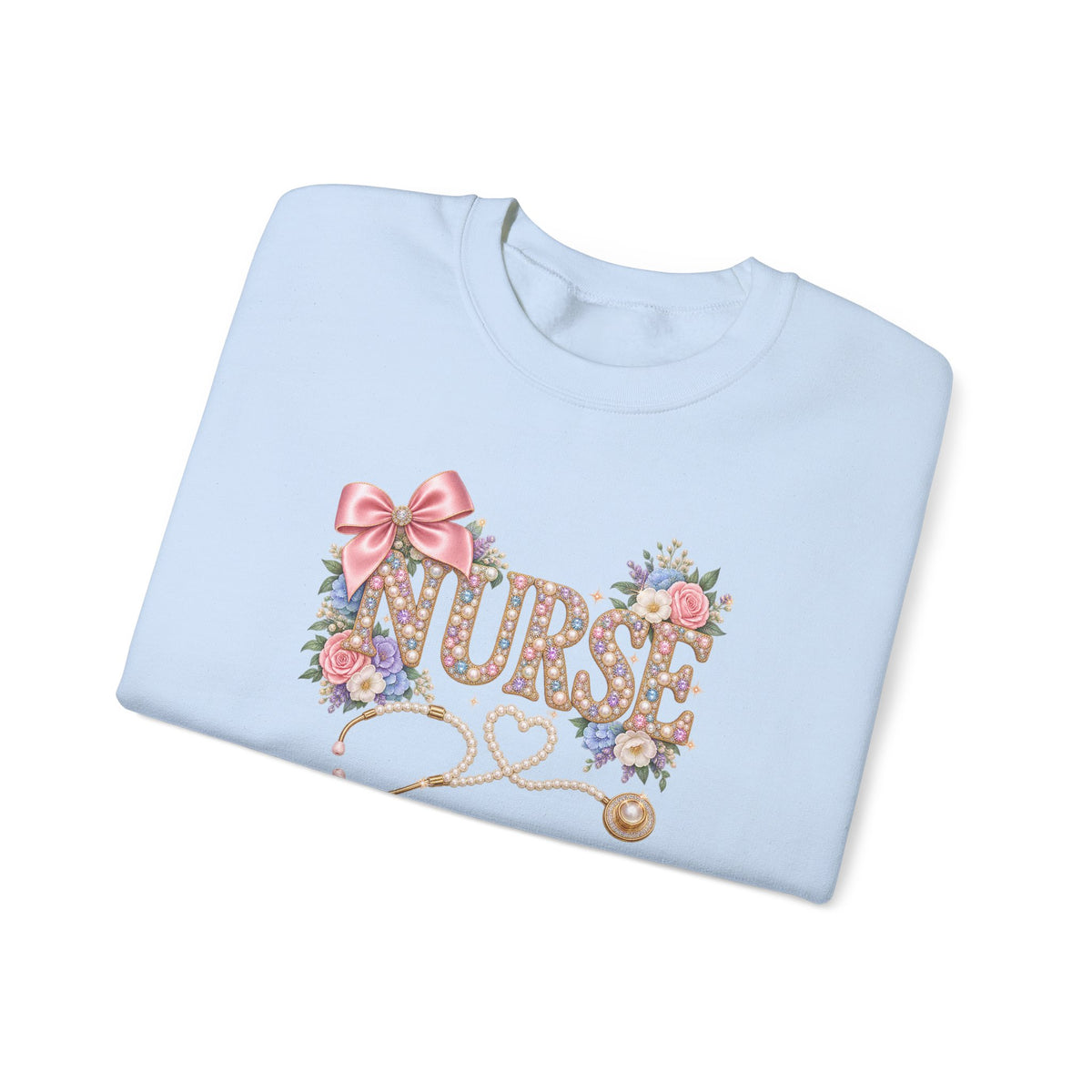 Bling Nurse Crewneck Sweatshirt