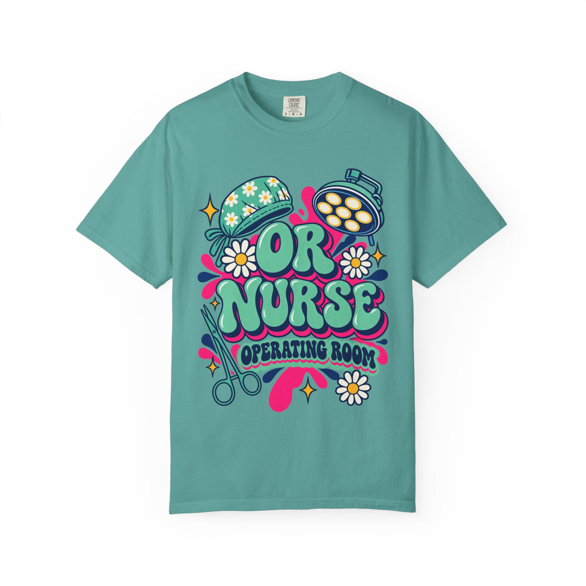 OR Nurse Operating Room Comfort Colors T-Shirt