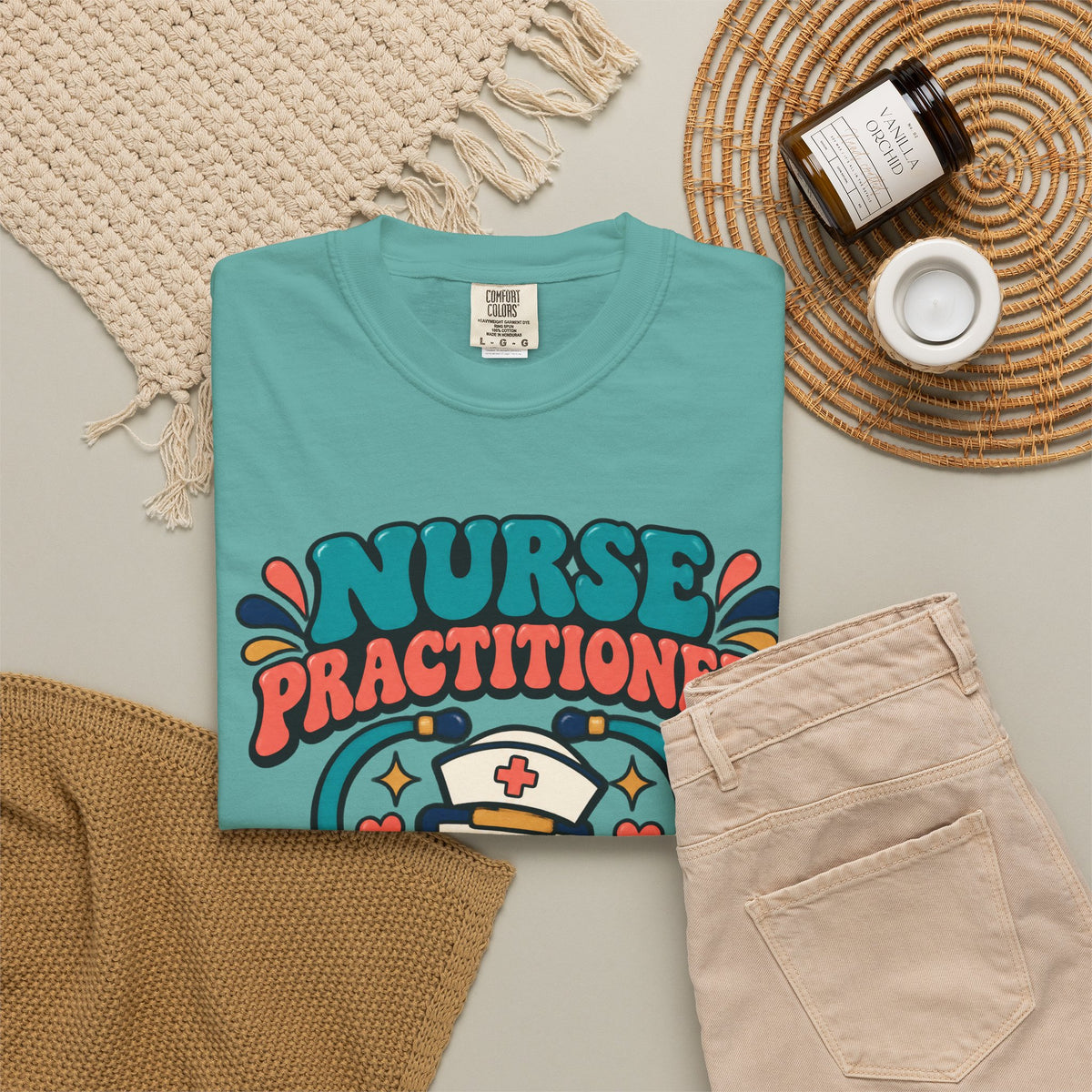 Nurse Practitioner Nurse First Provider Always Comfort Colors T-Shirt