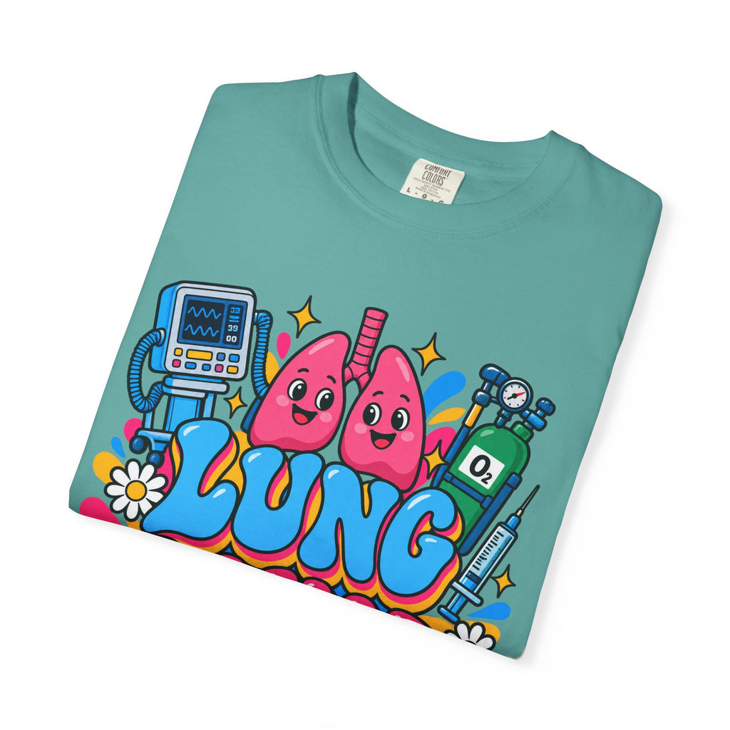 Lung Squad Respiratory Therapy Retro Comfort Colors T-Shirt