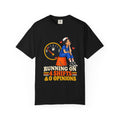 Running on 4 Shifts and 0 Opinions Nurse Tee (Sleek Bob)
