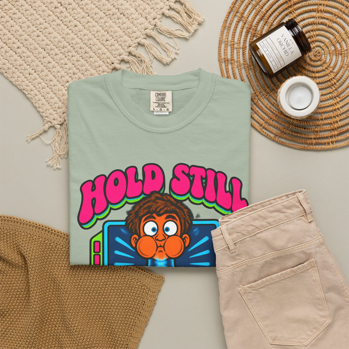 Hold Still Don't Breathe OK Breathe Funny X-Ray Tech Comfort Colors T-Shirt