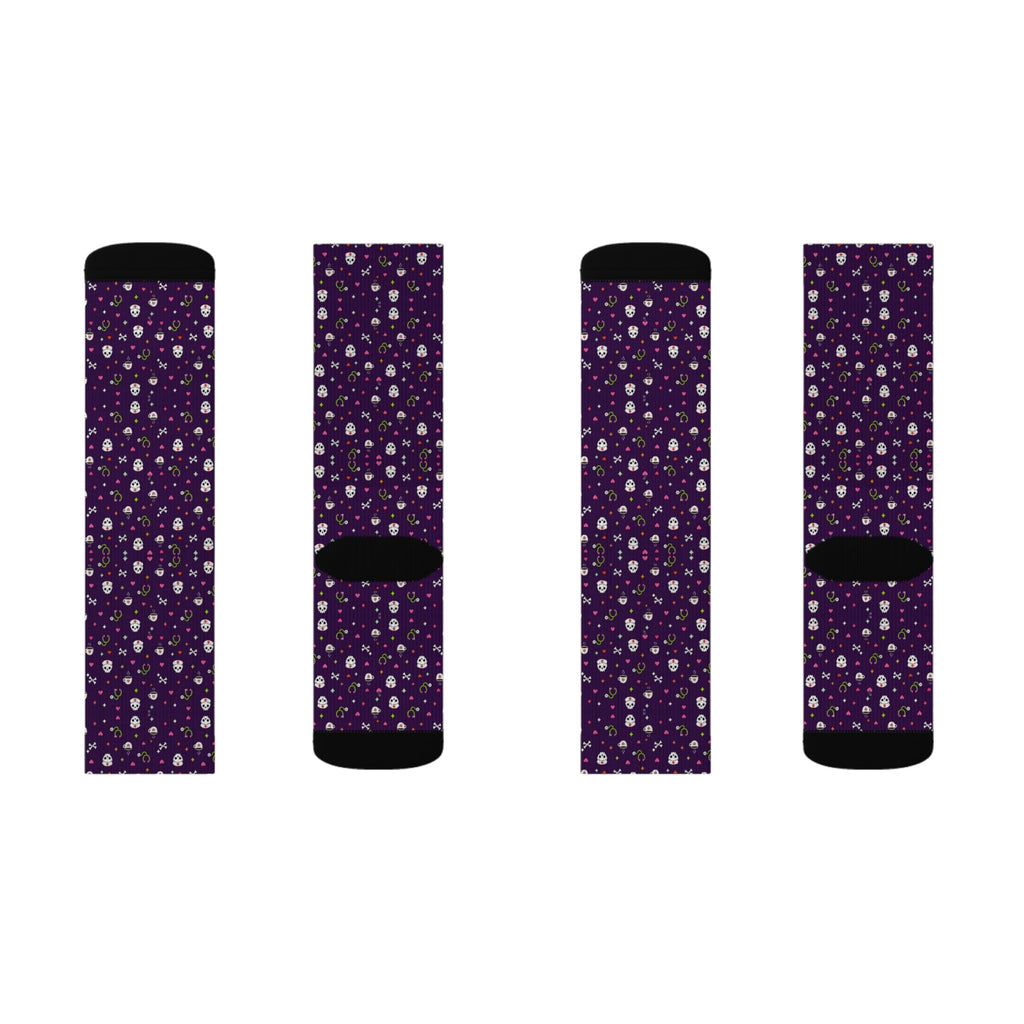 Skeleton Crew Nurse Socks