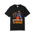 Running on 4 Shifts and 0 Opinions Nurse Tee (Long Braid)