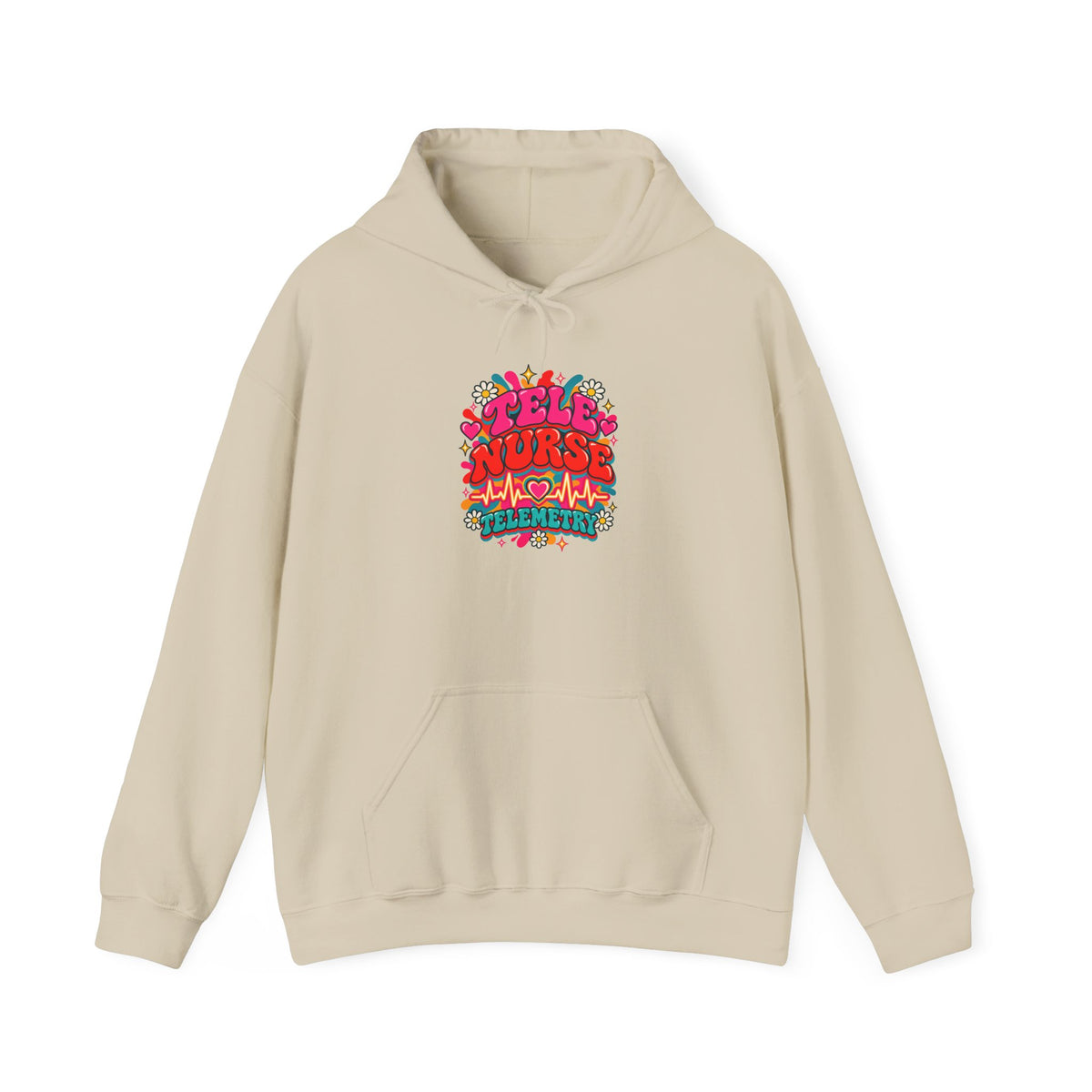 Tele Nurse Telemetry Hoodie