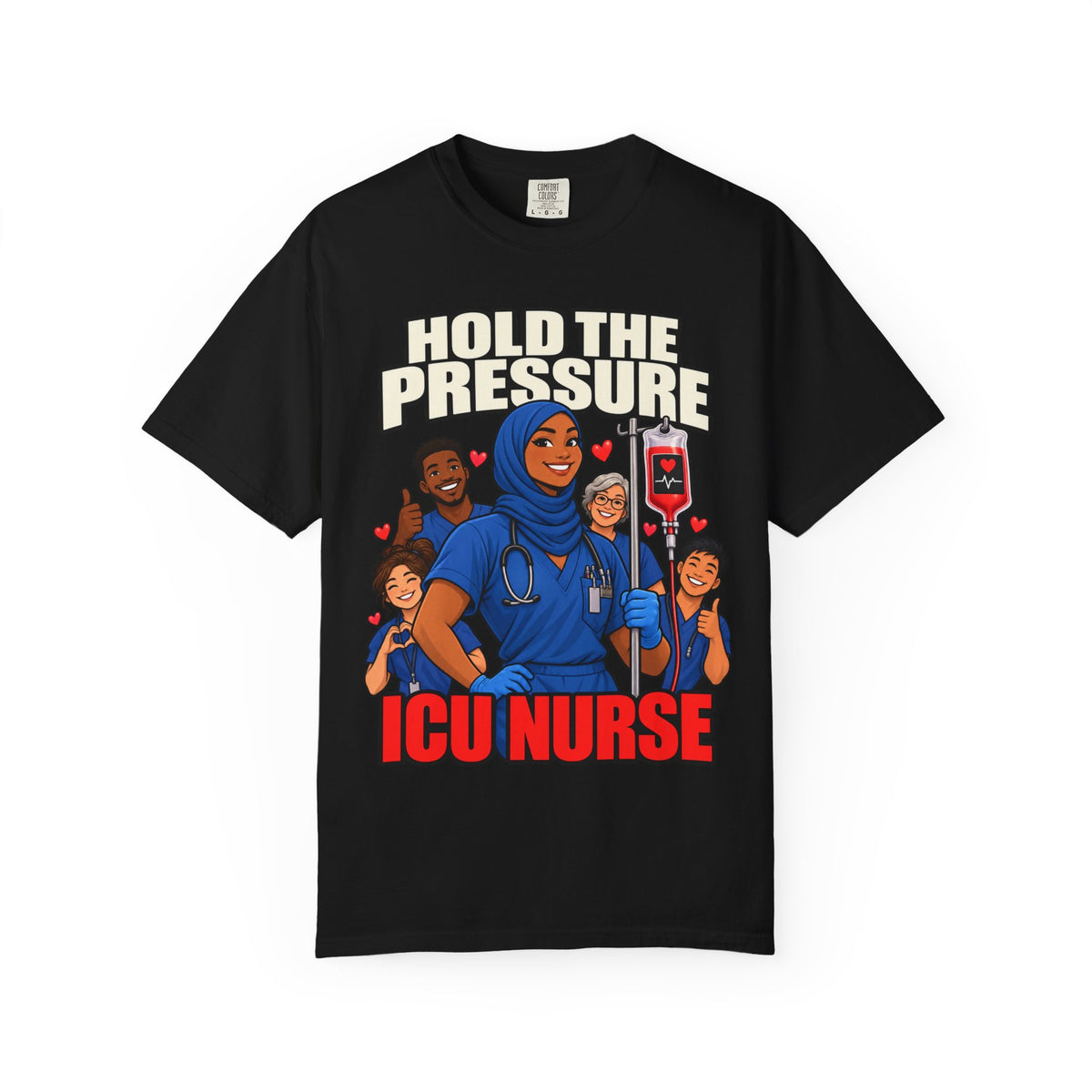 Hold the Pressure Levo ICU Women's Nurse Tee