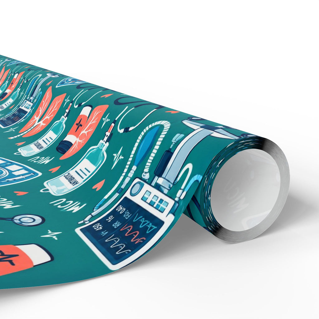 Medical ICU Nurse Wrapping Paper Year Round