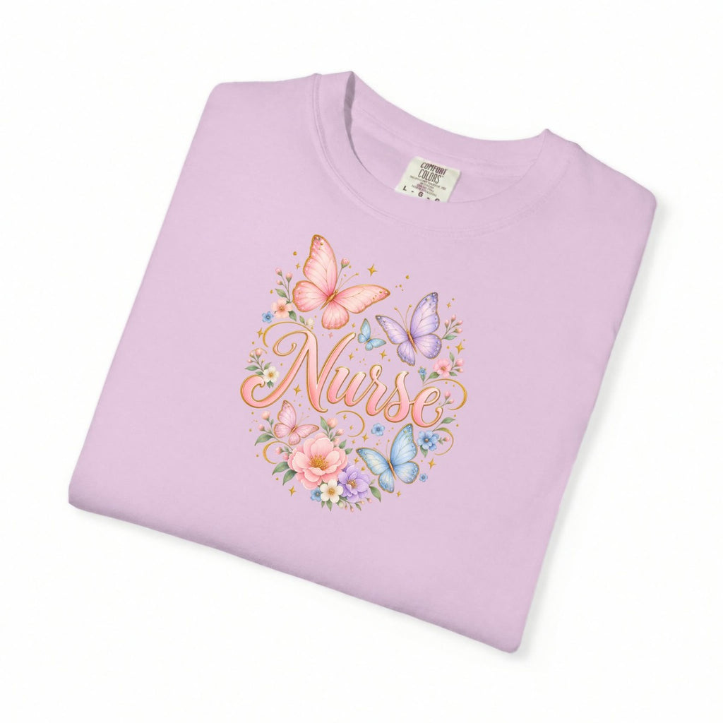 Butterfly Garden Nurse Tee