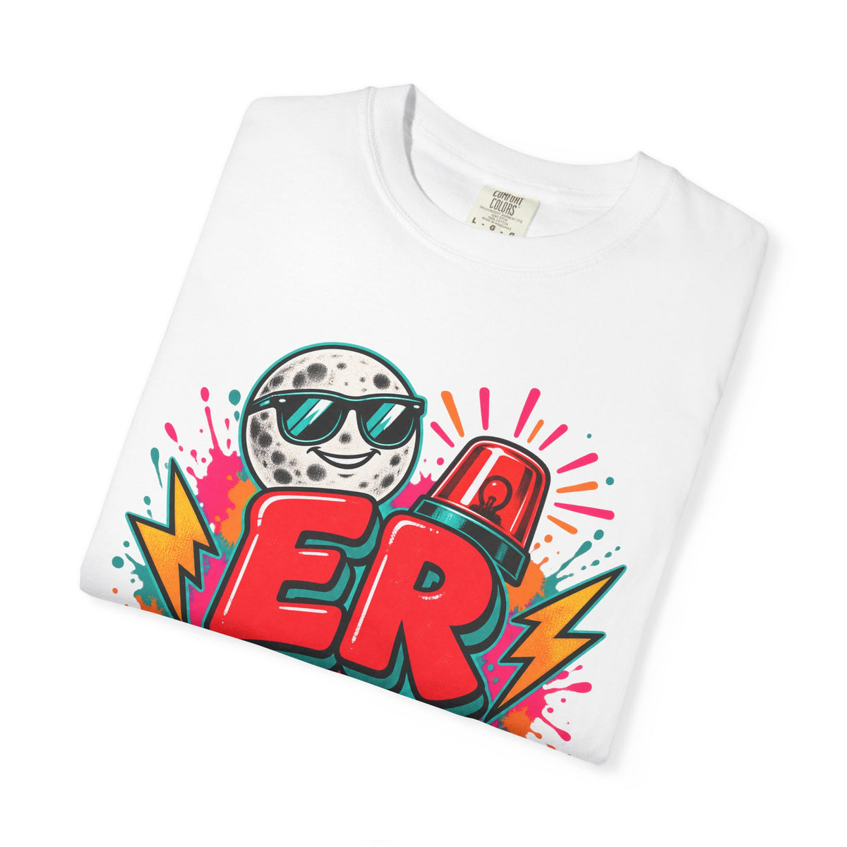 ER Crew We Don't Say the Q-Word ED Nurse Comfort Colors T-Shirt