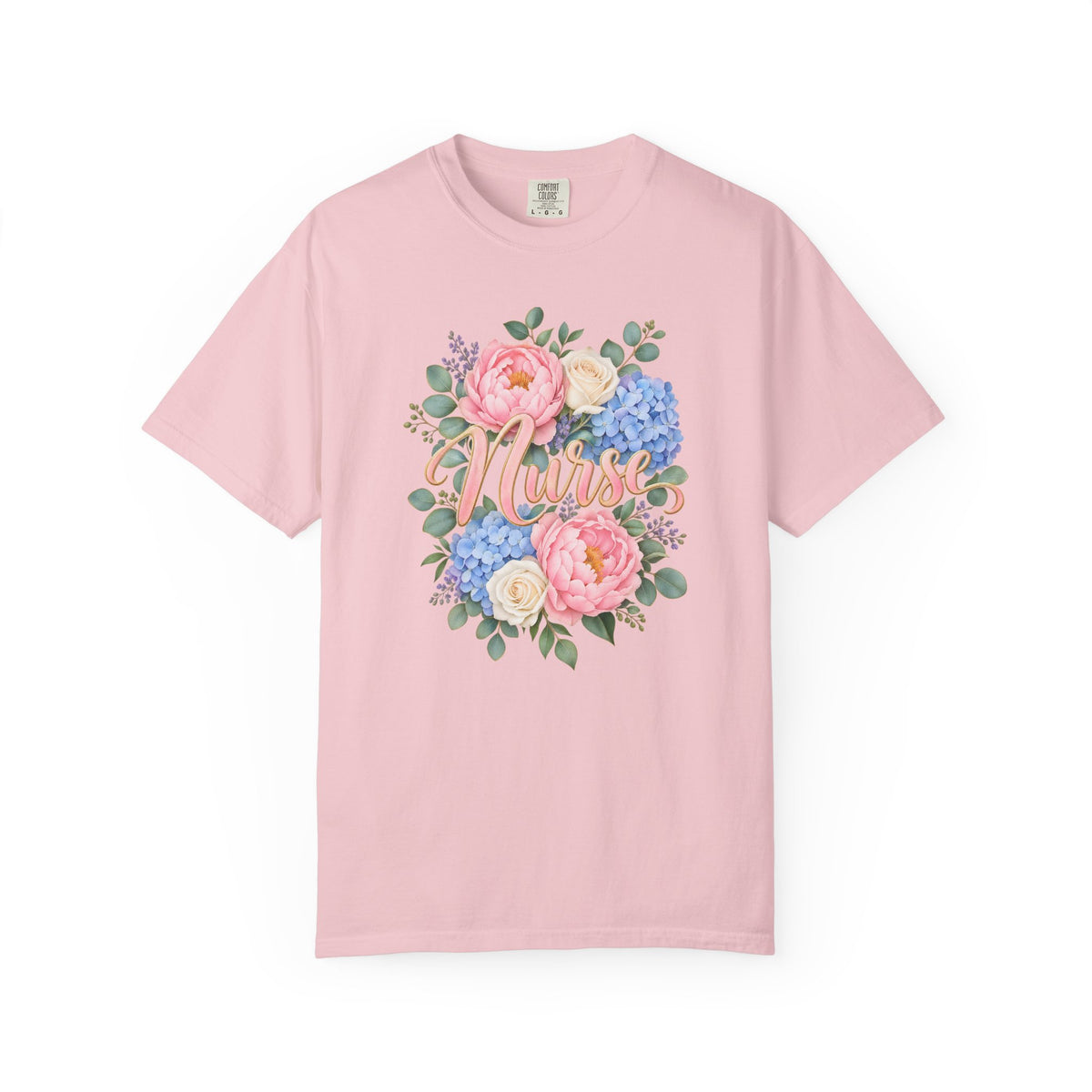 Peony and Hydrangea Nurse Tee