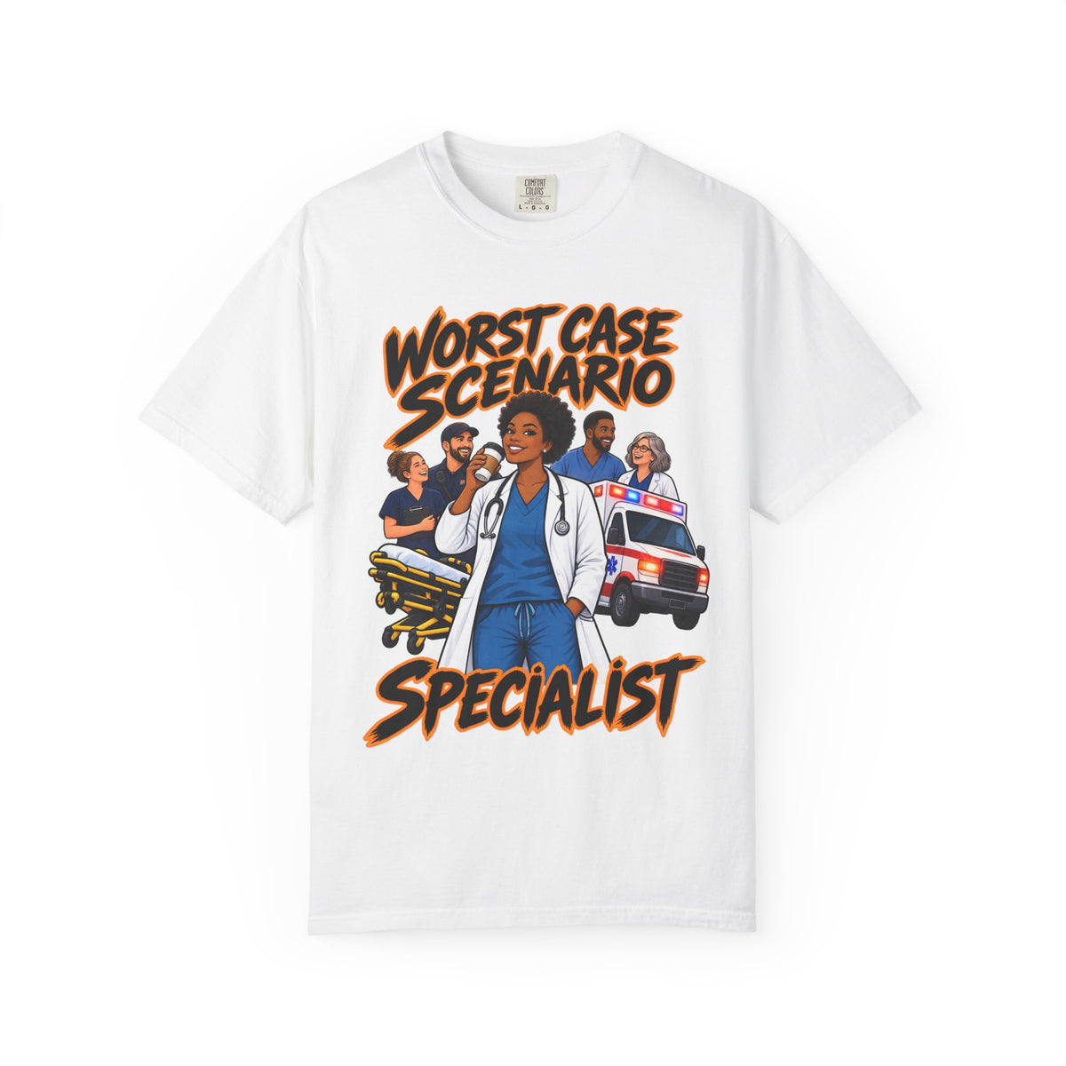 Worst Case Scenario Specialist Emergency Medicine Women's Doctor Tee
