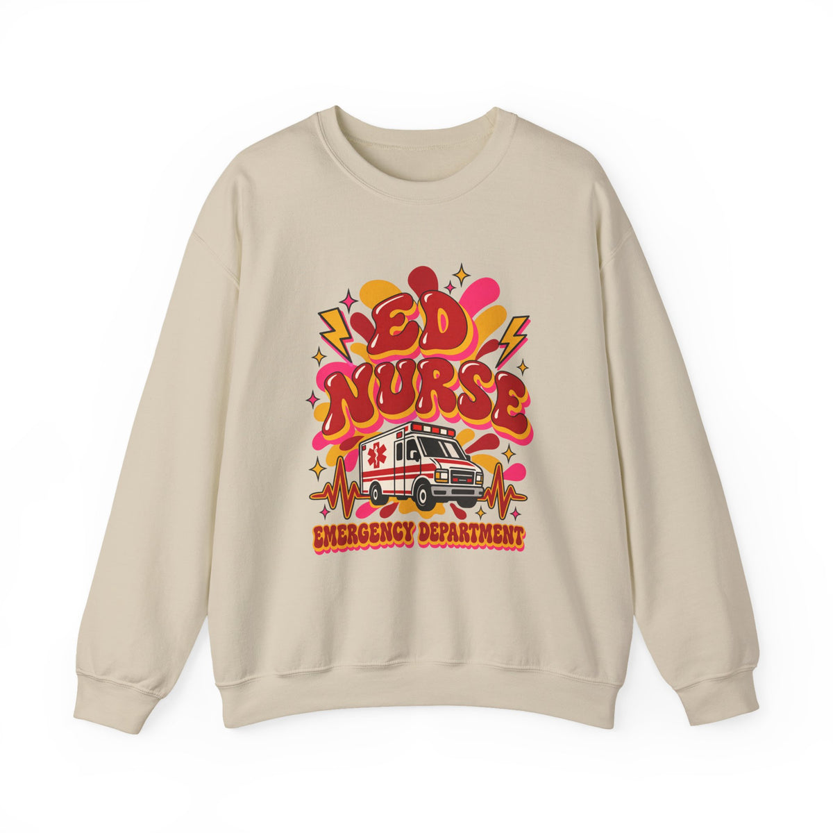 ED Nurse Emergency Department Crewneck Sweatshirt