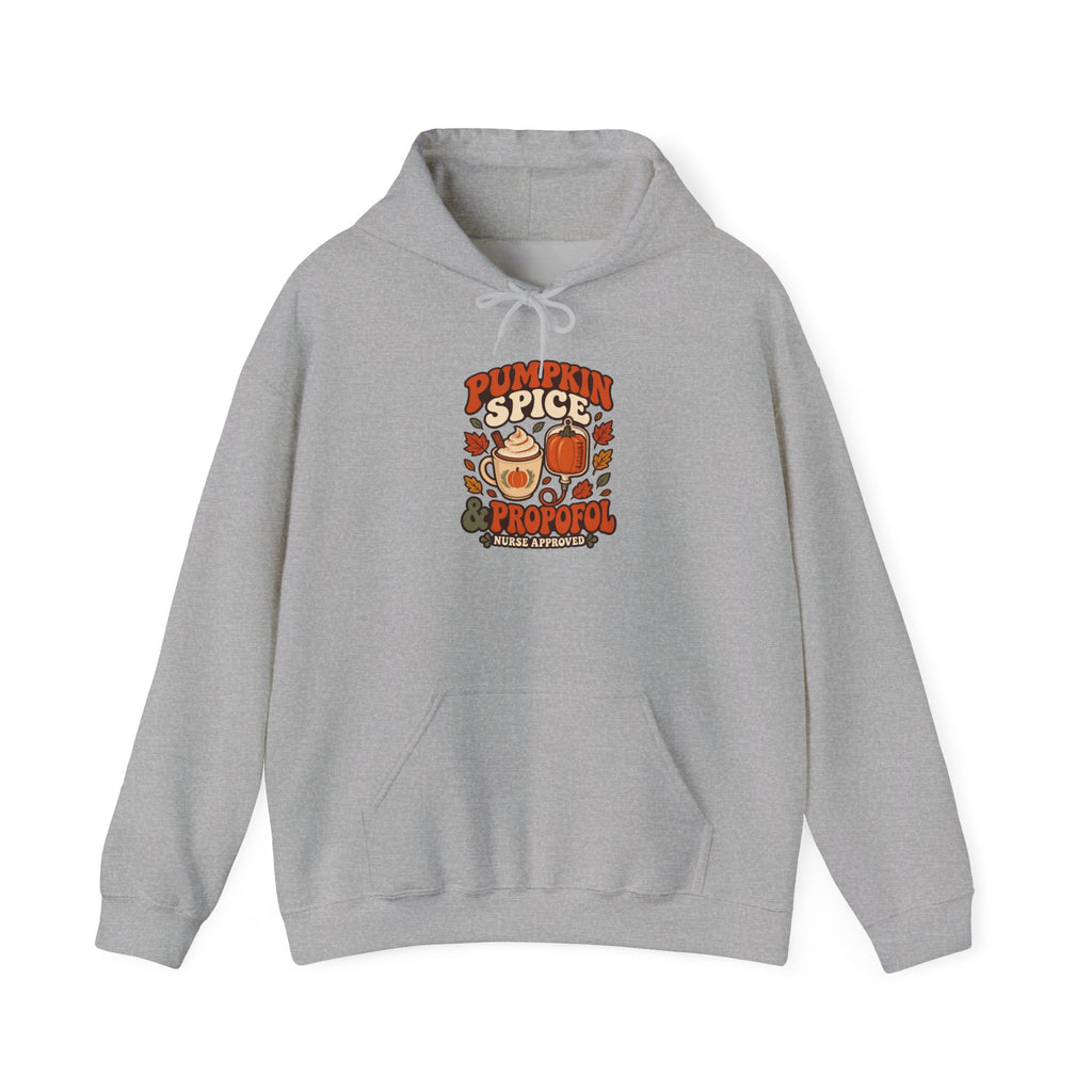 Pumpkin Spice & Propofol Fall Nurse Hoodie