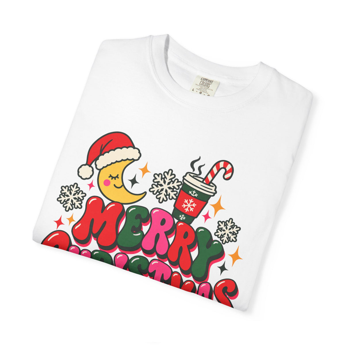 Merry Christmas From the Night Shift Nurse Comfort Colors T-Shirt