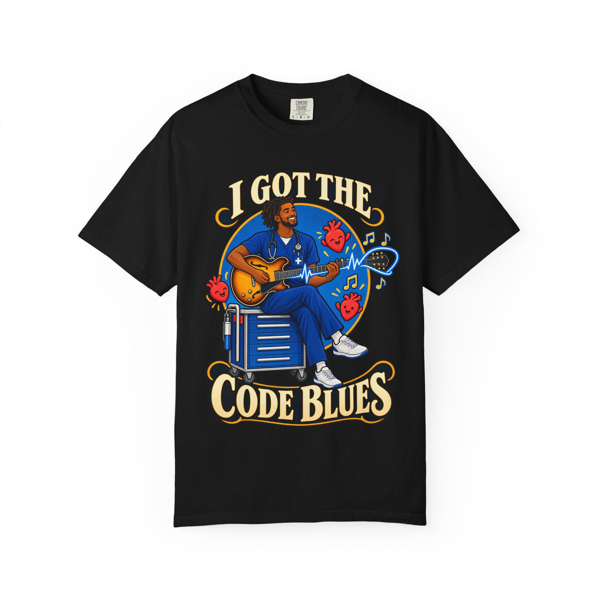 I Got the Code Blues Male Nurse Tee