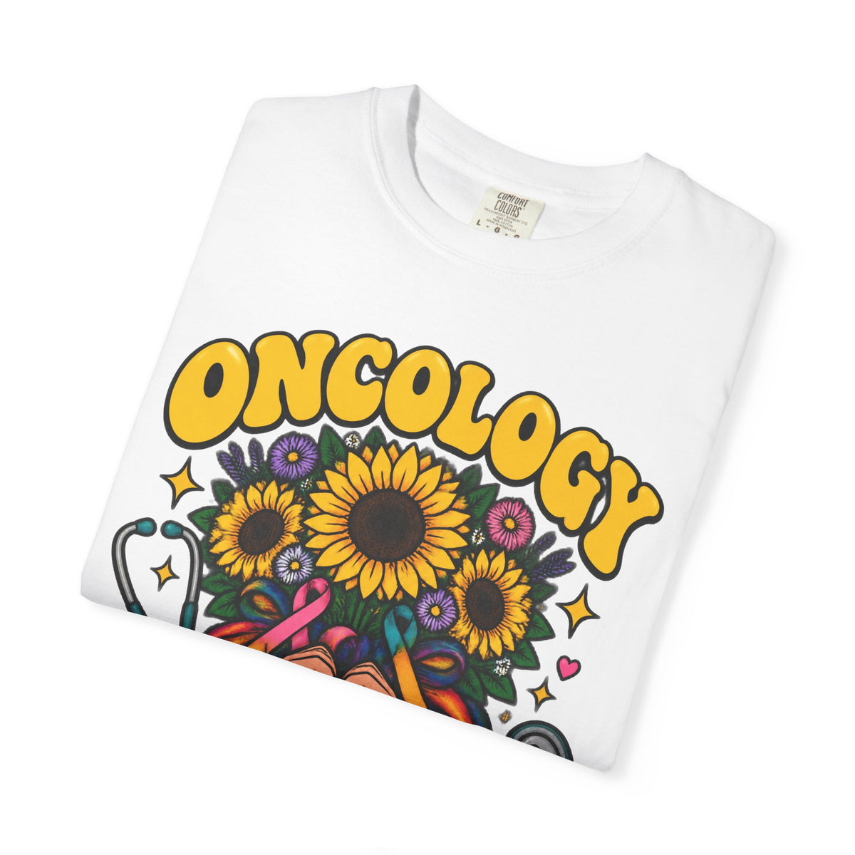 Oncology Hope Is Part of the Treatment Sunflower Comfort Colors T-Shirt