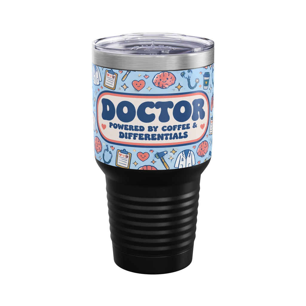 Doctor Powered by Coffee and Differentials 30oz Tundra Tumbler
