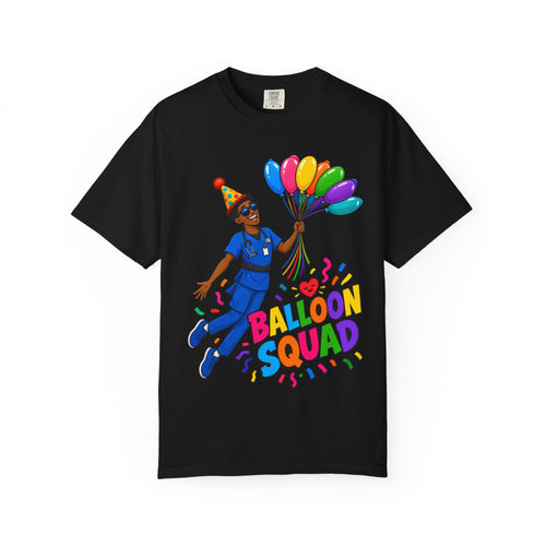 Balloon Squad Cath Lab Cardiac Nurse Comfort Colors T-Shirt