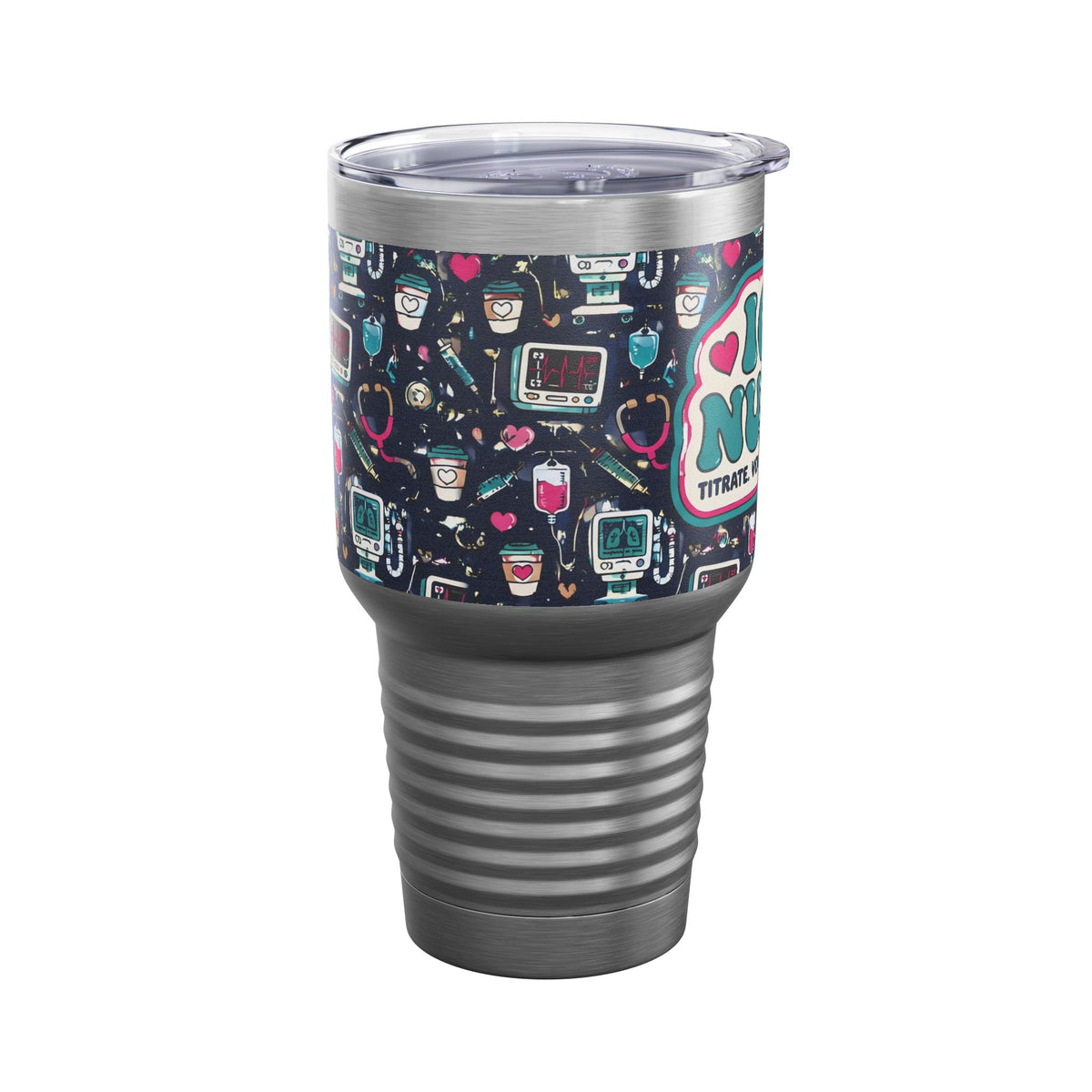 ICU Nurse Titrate Ventilate Repeat 30oz Tundra Tumbler