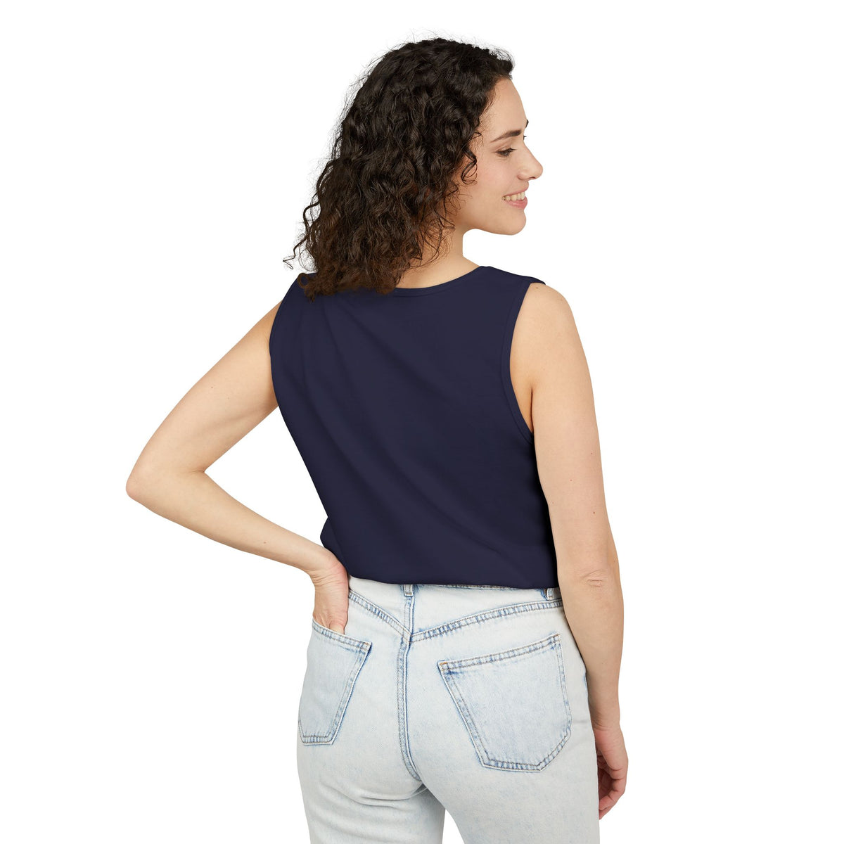 Nurse Pink Camo Comfort Colors Tank Top