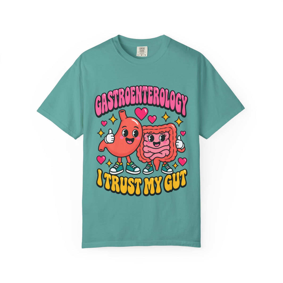 Gastroenterology I Trust My Gut Funny GI Doctor Comfort Colors T-Shirt