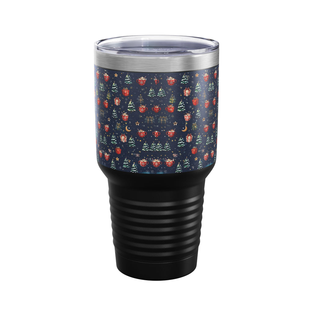 Merry Christmas From the Night Shift Skeleton Nurse 30oz Tundra Tumbler