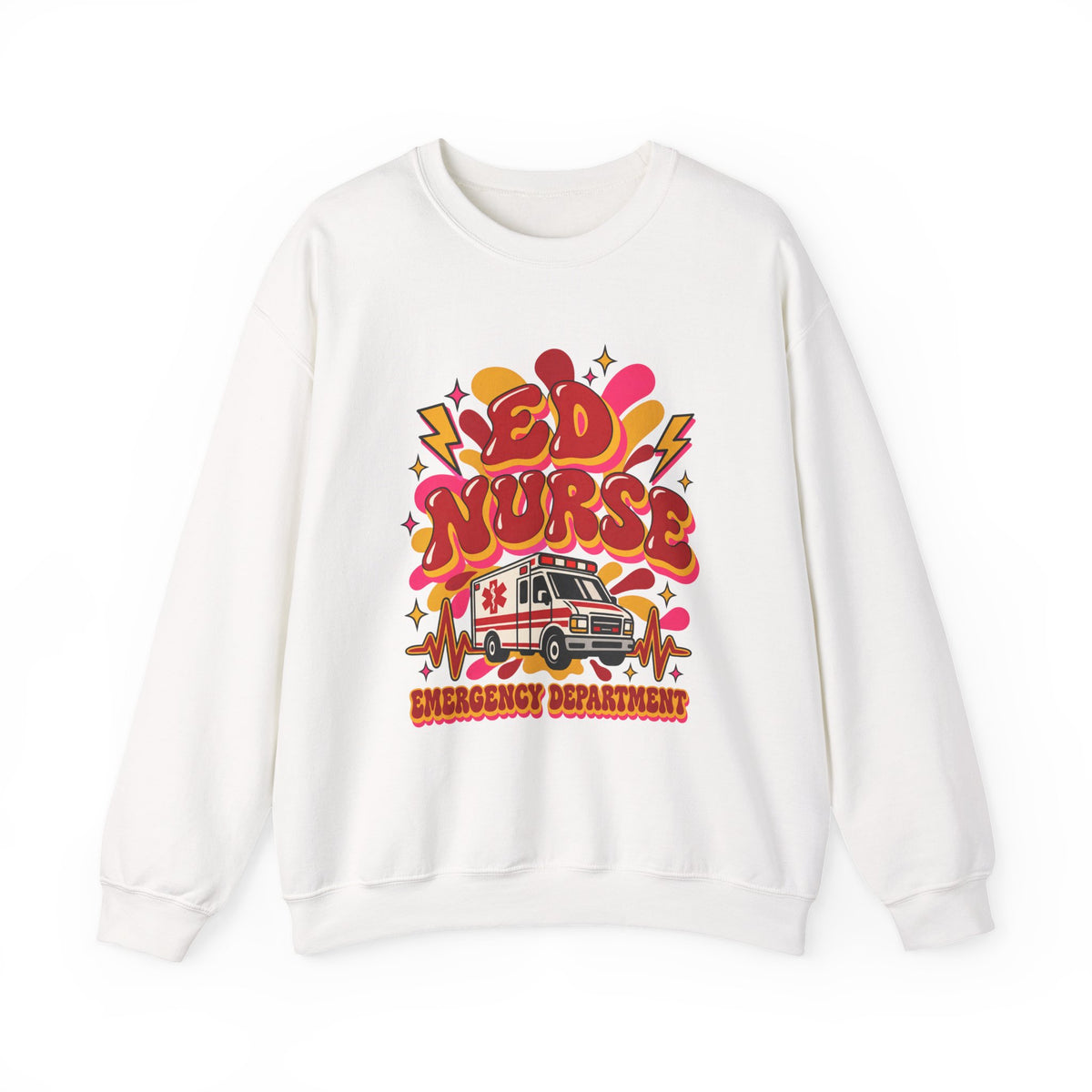 ED Nurse Emergency Department Crewneck Sweatshirt