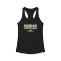 Nurse Boho Wildflower Floral Women's Racerback Tank Top