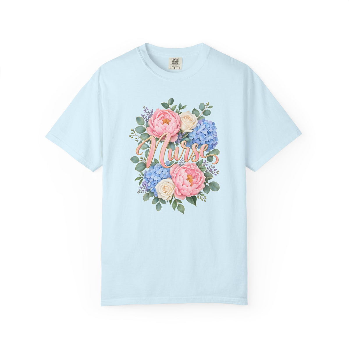 Peony and Hydrangea Nurse Tee