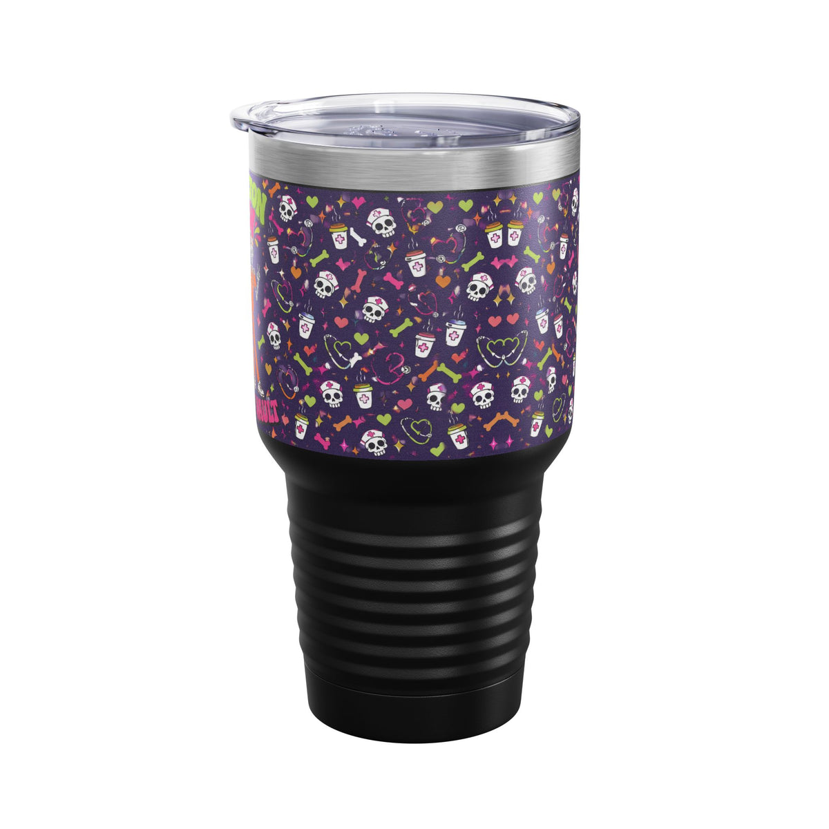 Skeleton Crew Skinny Skeleton Nurses 30oz Tundra Tumbler