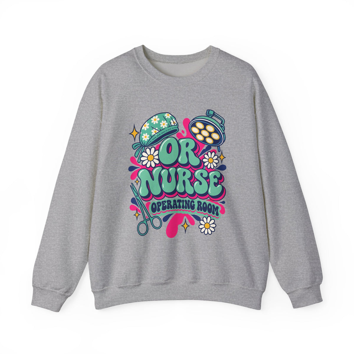 OR Nurse Operating Room Crewneck Sweatshirt