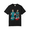 Shift 1 Me vs Shift 4 Me Skeleton Male Nurse Comfort Colors T-Shirt