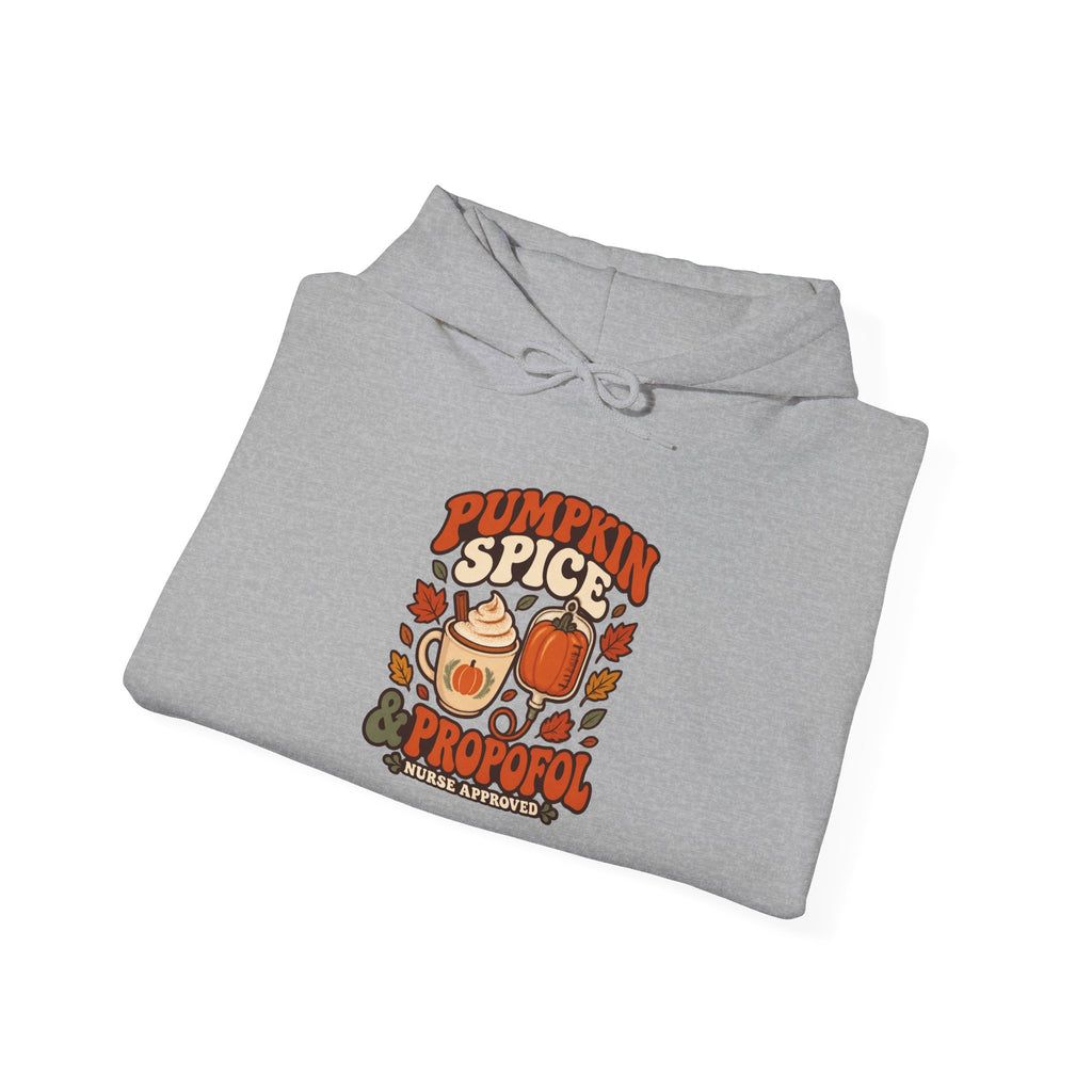 Pumpkin Spice & Propofol Fall Nurse Hoodie