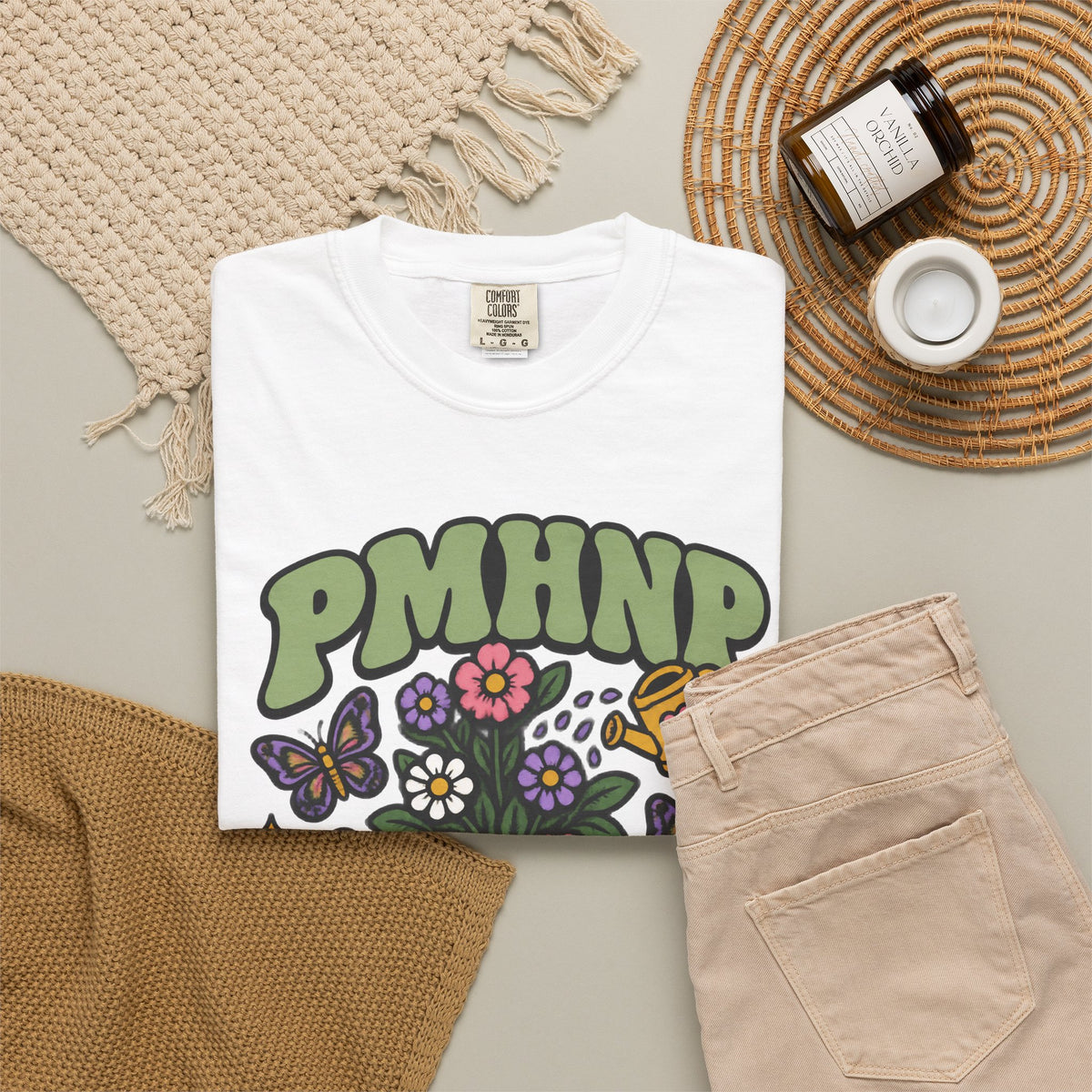 PMHNP Mental Health Matters Psych Nurse Practitioner Comfort Colors T-Shirt