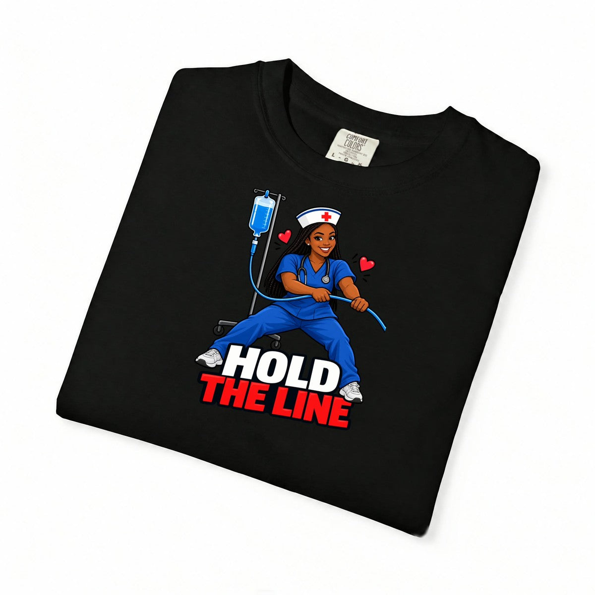 Hold the Line Women's Nurse Tee
