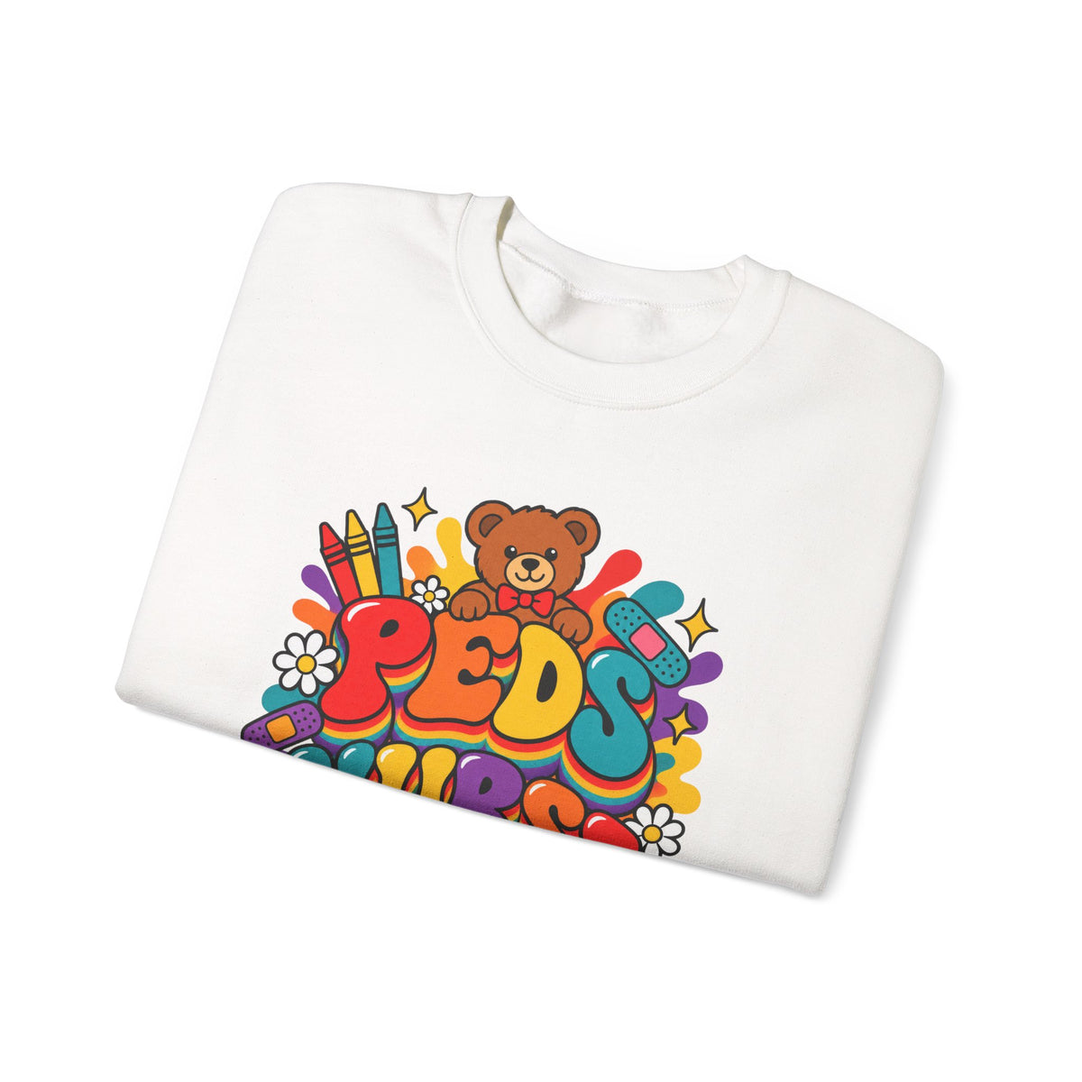 Peds Nurse Pediatrics Crewneck Sweatshirt