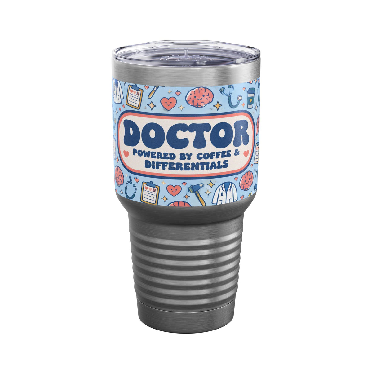 Doctor Powered by Coffee and Differentials 30oz Tundra Tumbler