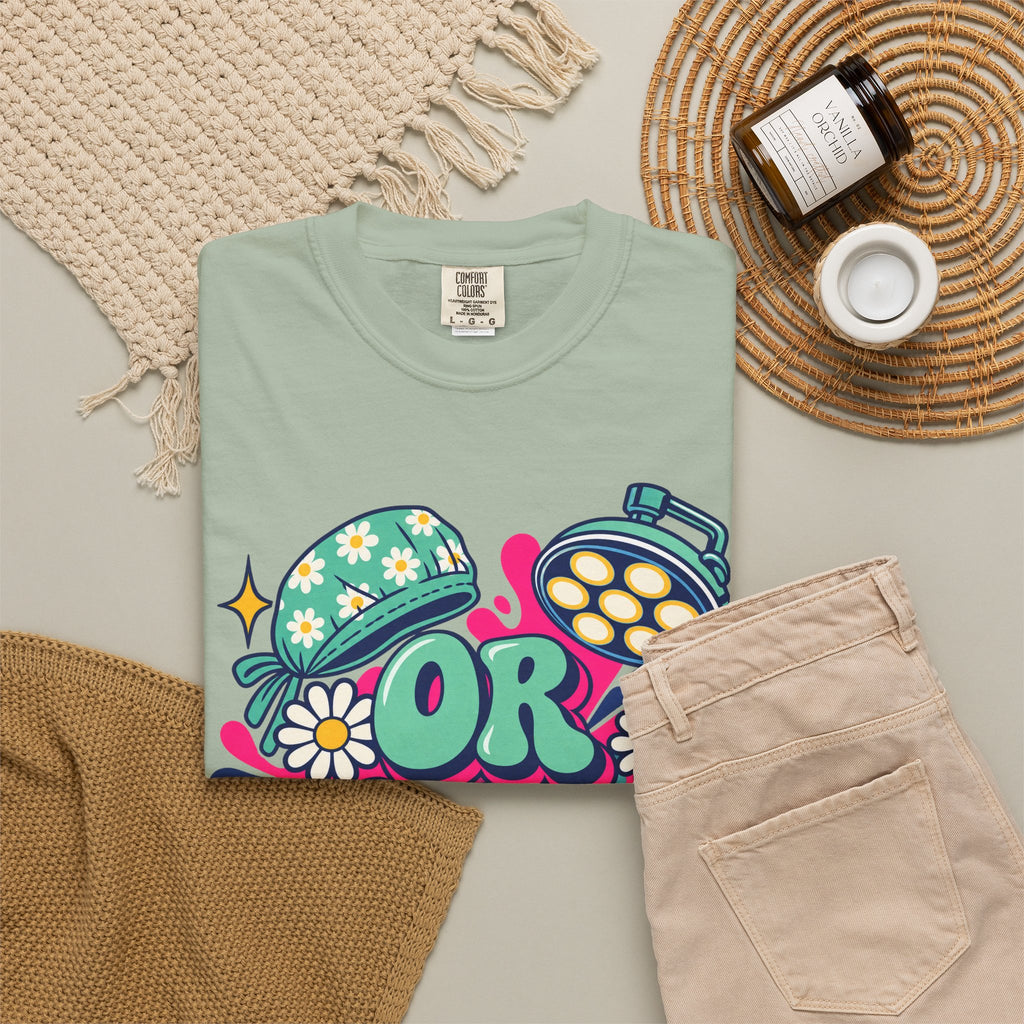 OR Nurse Operating Room Comfort Colors T-Shirt