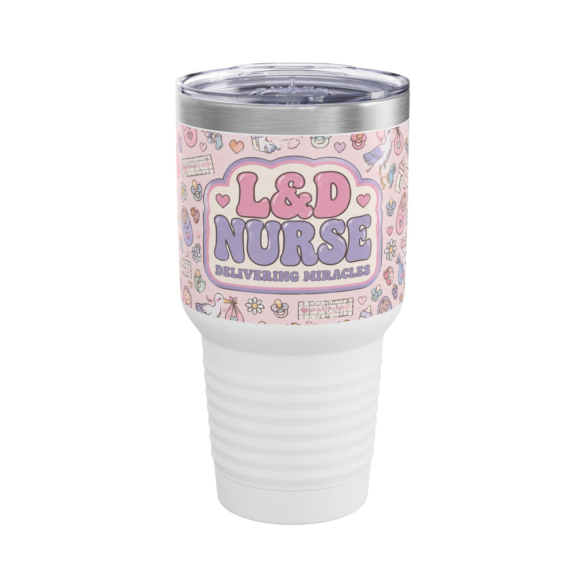 L&D Nurse Delivering Miracles 30oz Tundra Tumbler