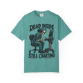 Dead Inside Still Charting Skeleton Funny Nurse Comfort Colors T-Shirt