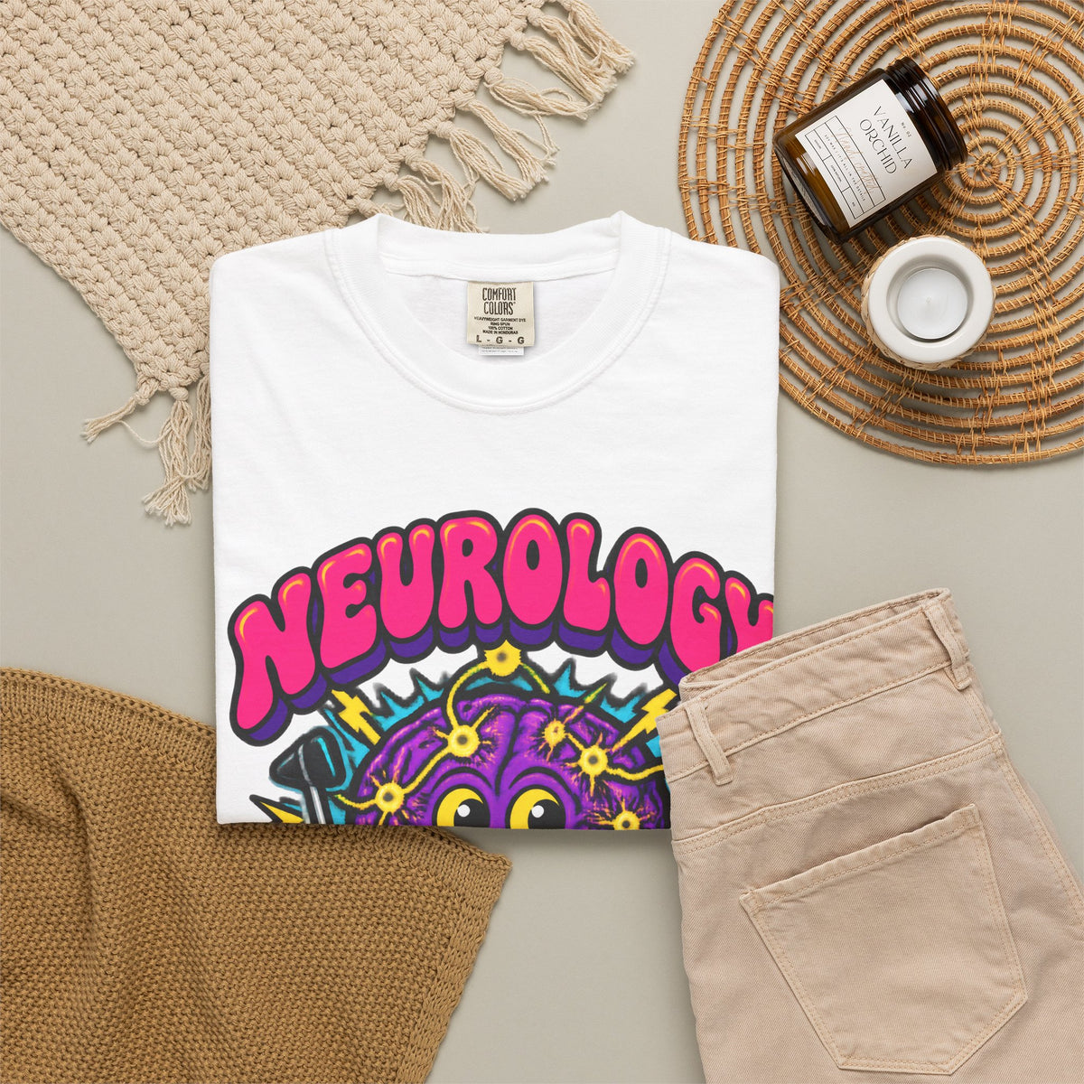 Neurology It's All in Your Head Funny Neurologist Comfort Colors T-Shirt