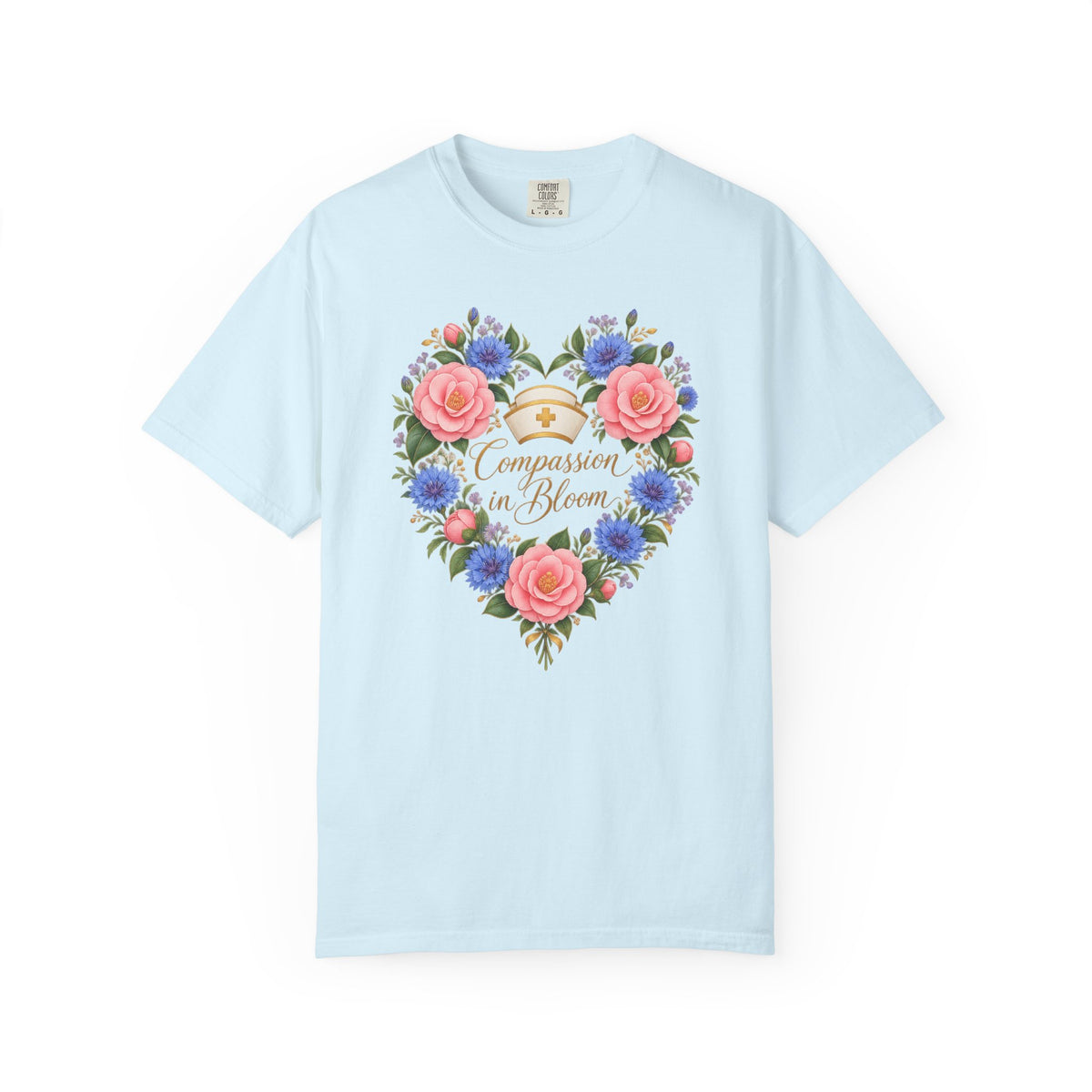 Compassion in Bloom Nurse Tee