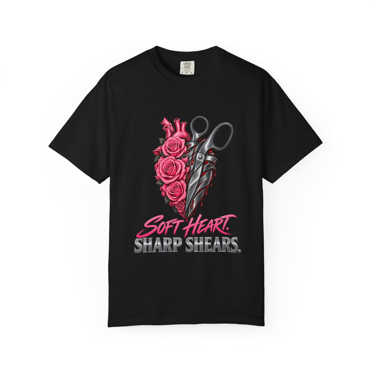 Soft Heart Sharp Shears Nurse Comfort Colors T-Shirt