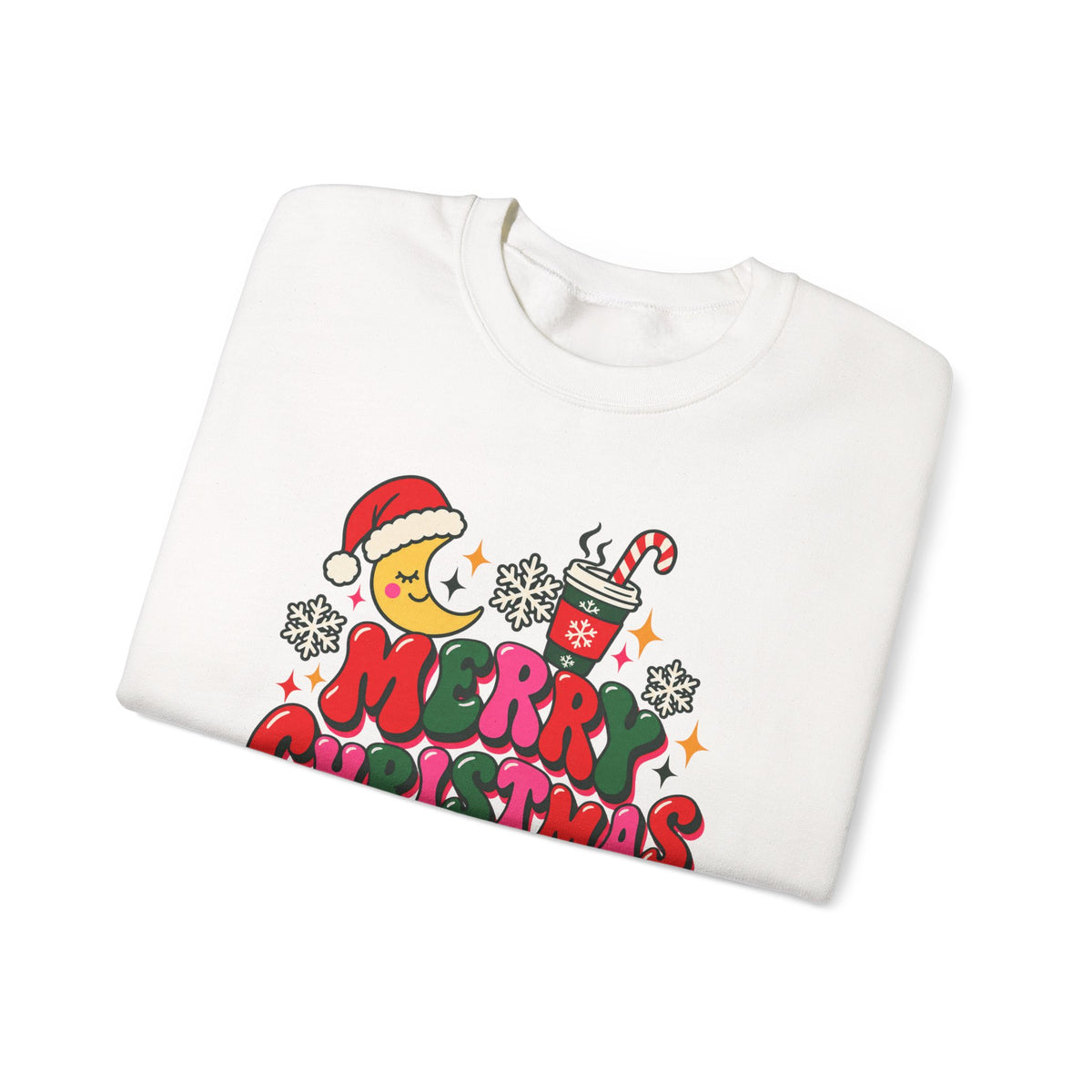 Merry Christmas From the Night Shift Nurse Crewneck Sweatshirt