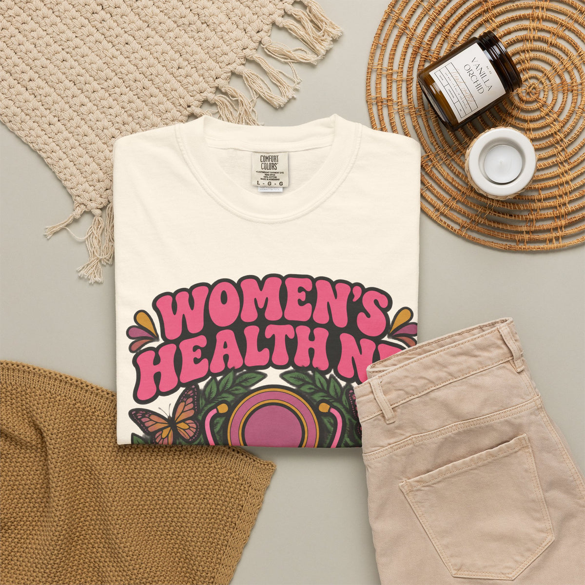 Women's Health NP Empowering Women One Visit at a Time Comfort Colors T-Shirt