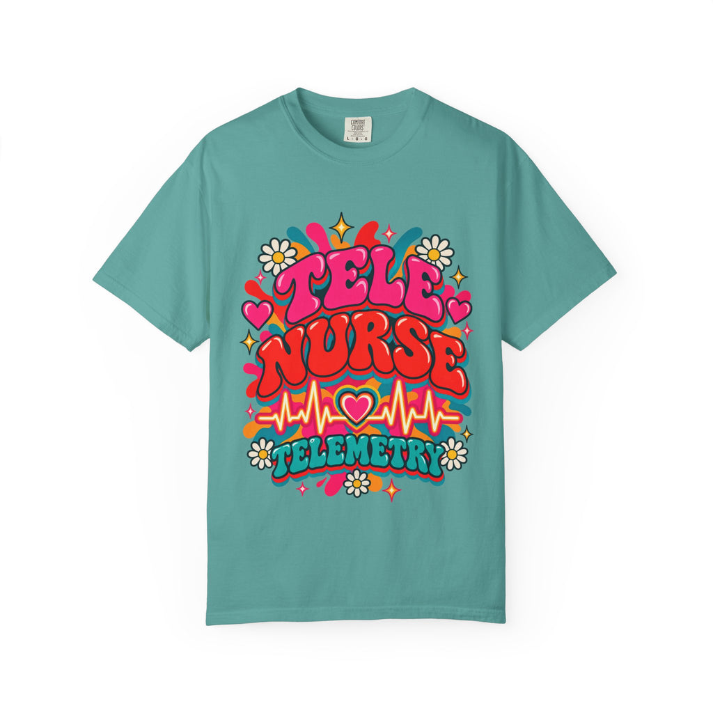 Tele Nurse Telemetry Comfort Colors T-Shirt