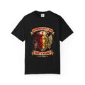 Determination of a Devil Heart of an Angel ICU Nurse Tattoo Badge Comfort Colors T-Shirt