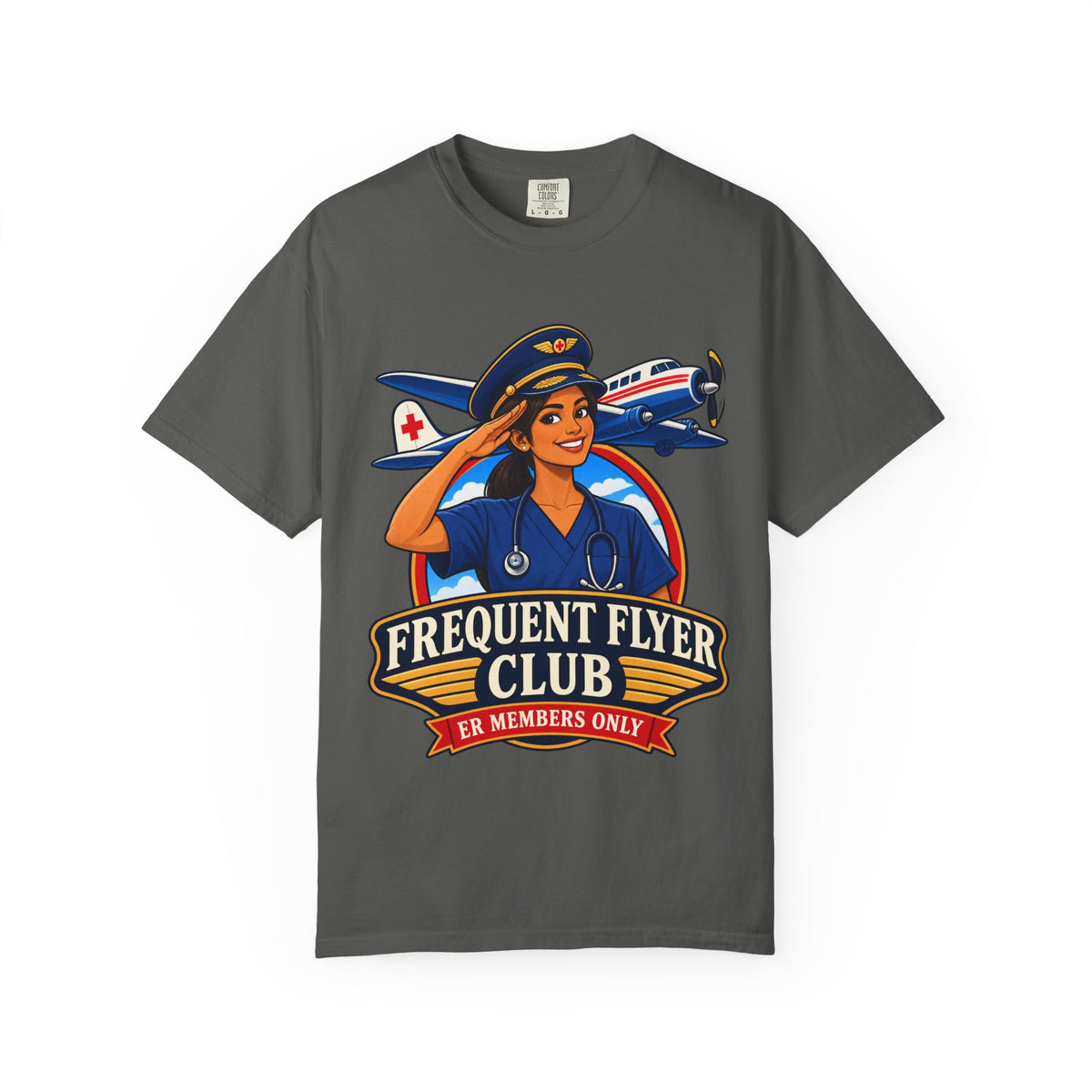 Frequent Flyer Club ER Women's Nurse Tee
